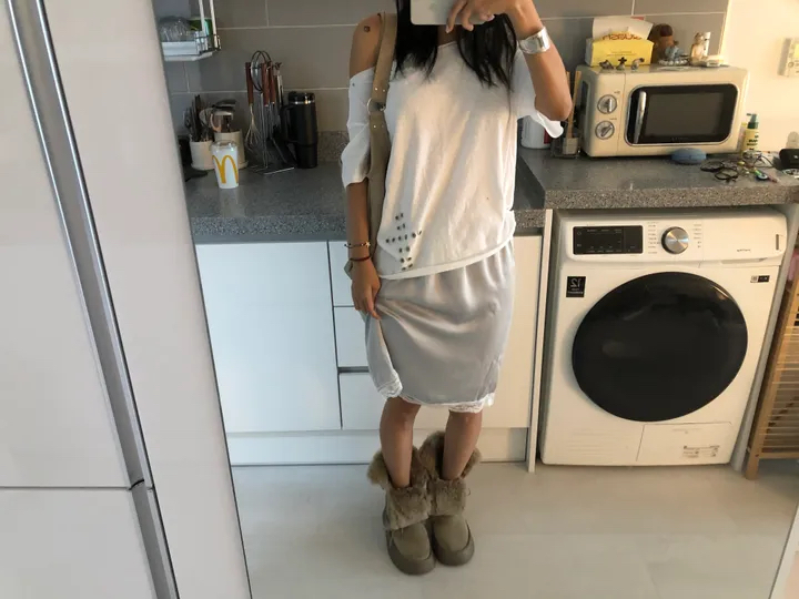 Cross Grommet Off Shoulder Top