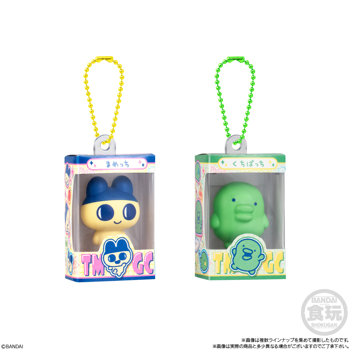 (預訂訂金 $100) (總價 $240) Bandai 他媽哥池 包裝公仔吊飾 5 食玩 (原盒12盒) (行版) Tamagotchi Box