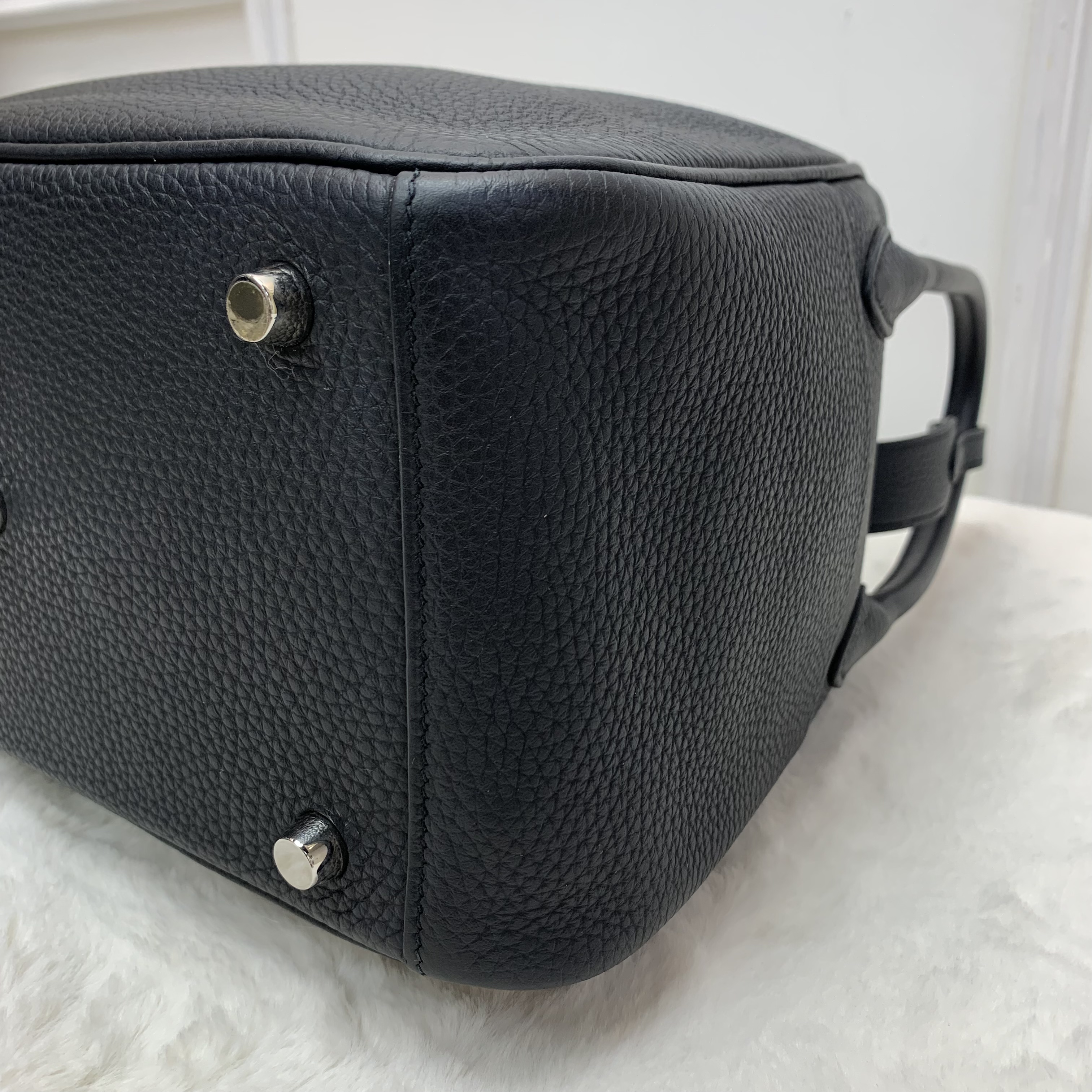 Hermes lindy 26 黑色銀扣