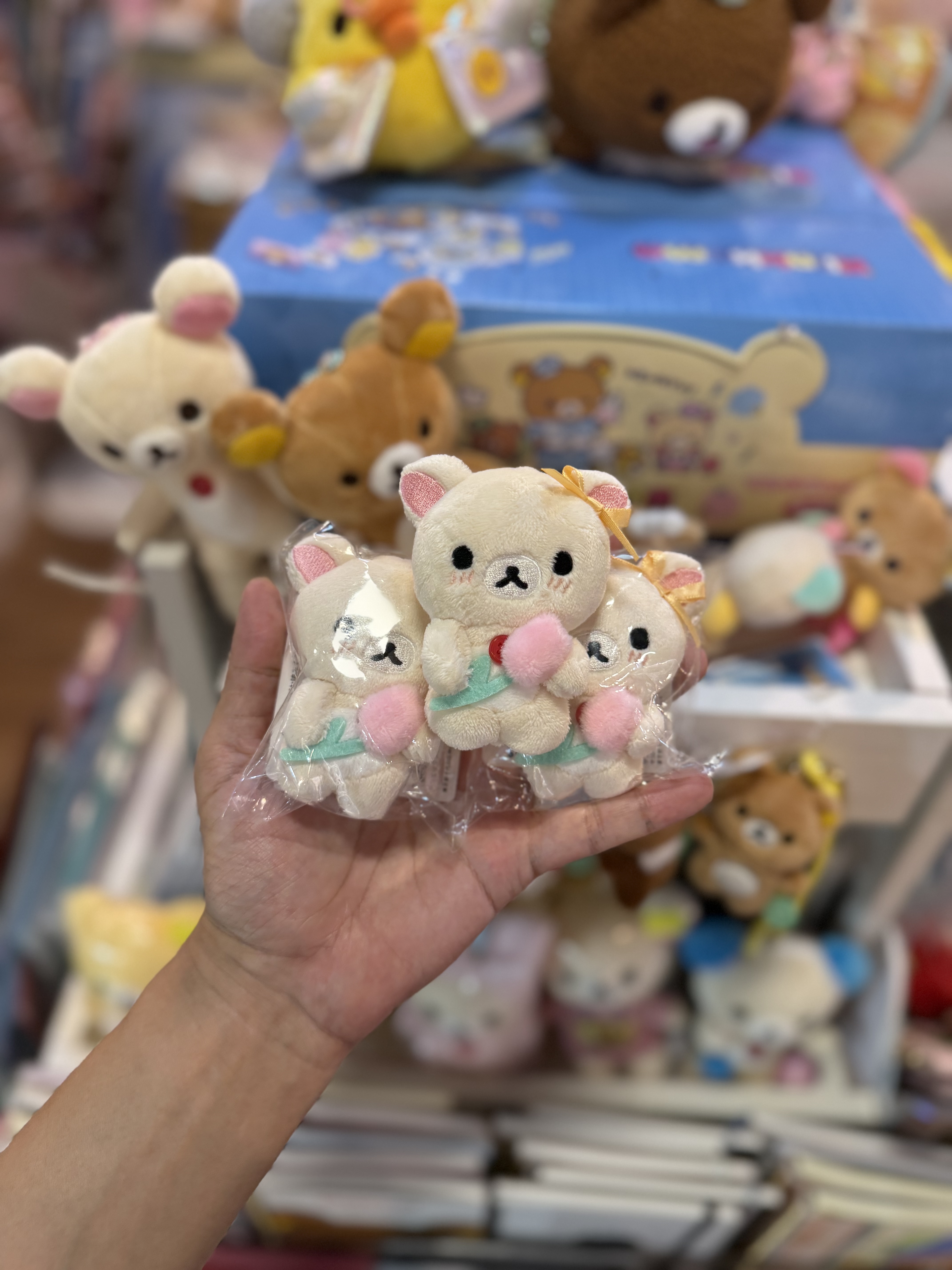 《現貨》全新日本特約店限定拎花造型小白熊扣針