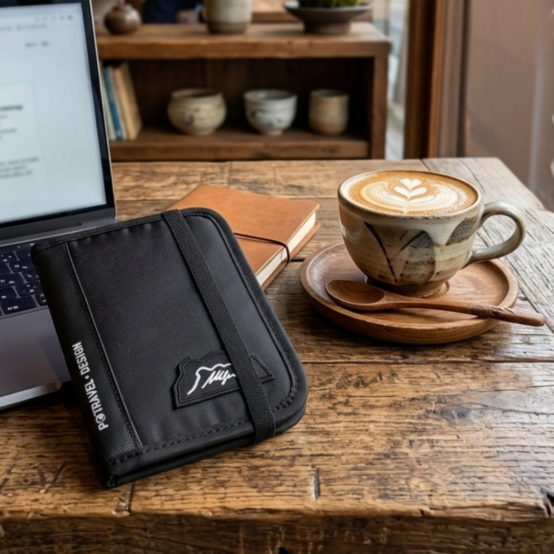 HONGKONGER 獅子山 RFID 屏蔽戰術護照套 (可拆式魔術貼設計)