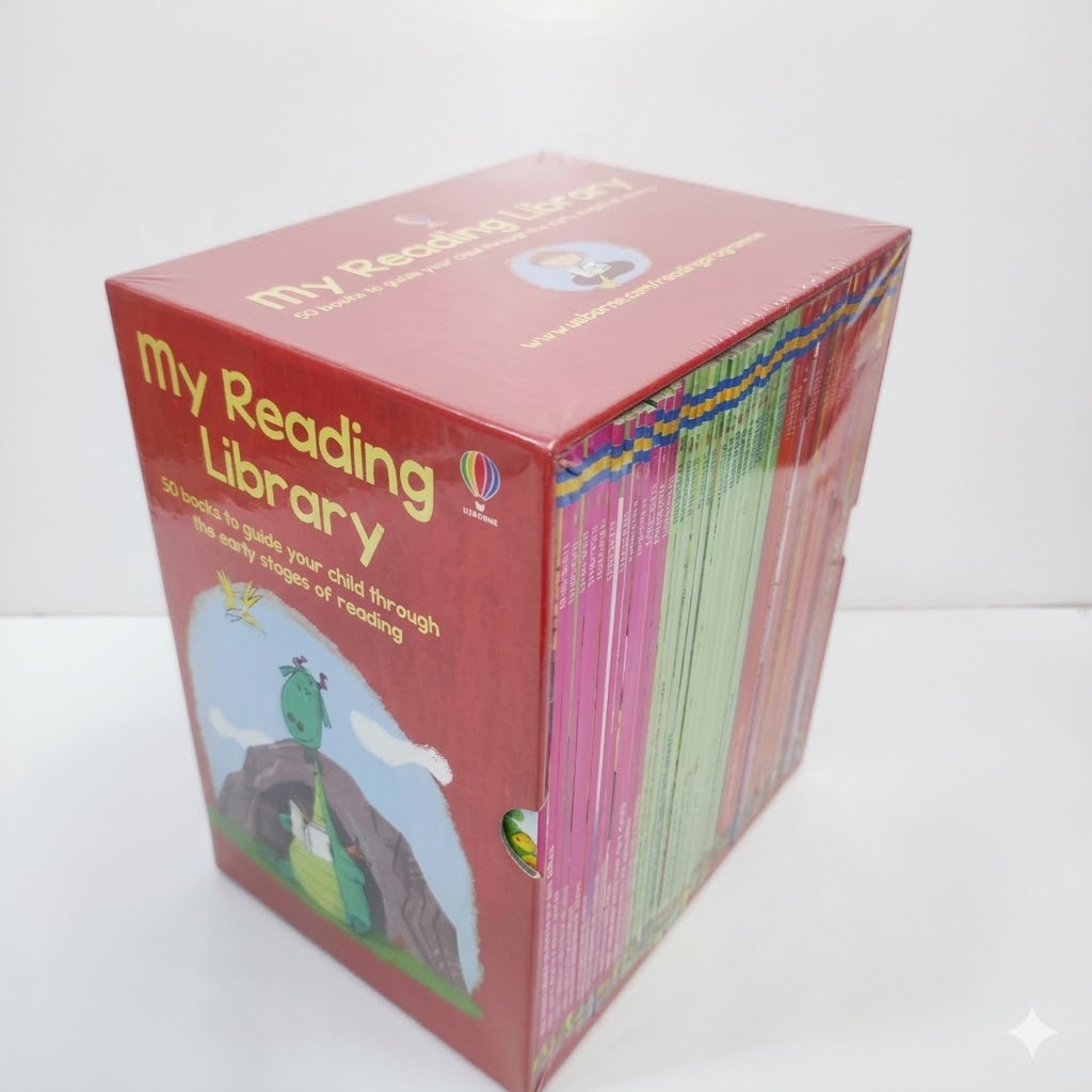 點讀版|Usborne - 我的第二個圖書館 (50冊)｜世界經典名集
