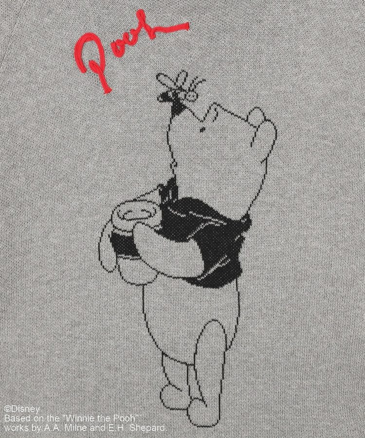 🌸 【預訂】Pooh 針織上衣(GY)-Green Parks x Pooh 