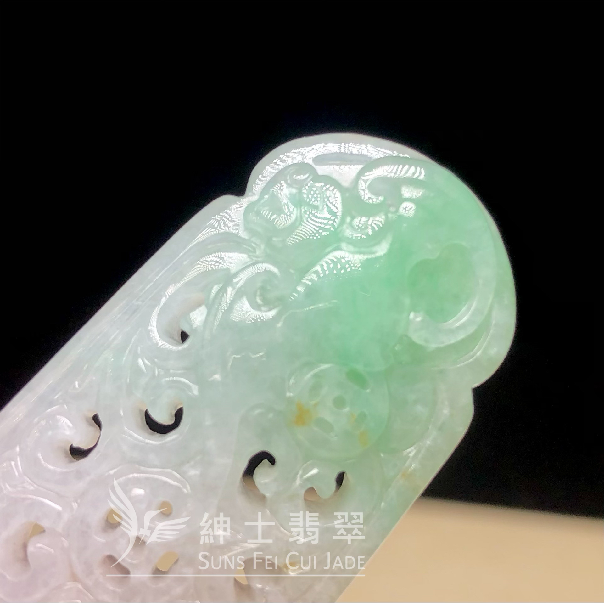YK00434 福鼠吊金錢鏤空福貝