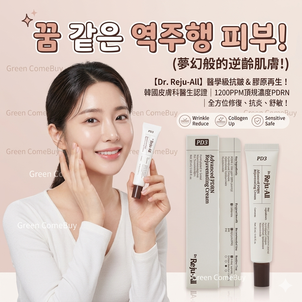 dr.Rejuall - 升級版高濃度極致PDRN底層修復再生霜 20ml（加強版）限定特價產品