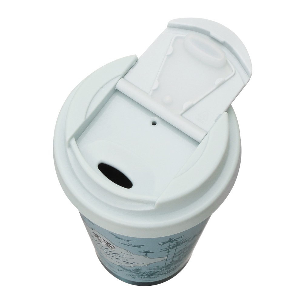 《日本🇯🇵 STARBUCKS 2026 Happy Spring Days 限定系列》不鏽鋼粉藍彩繪保溫杯 473ml