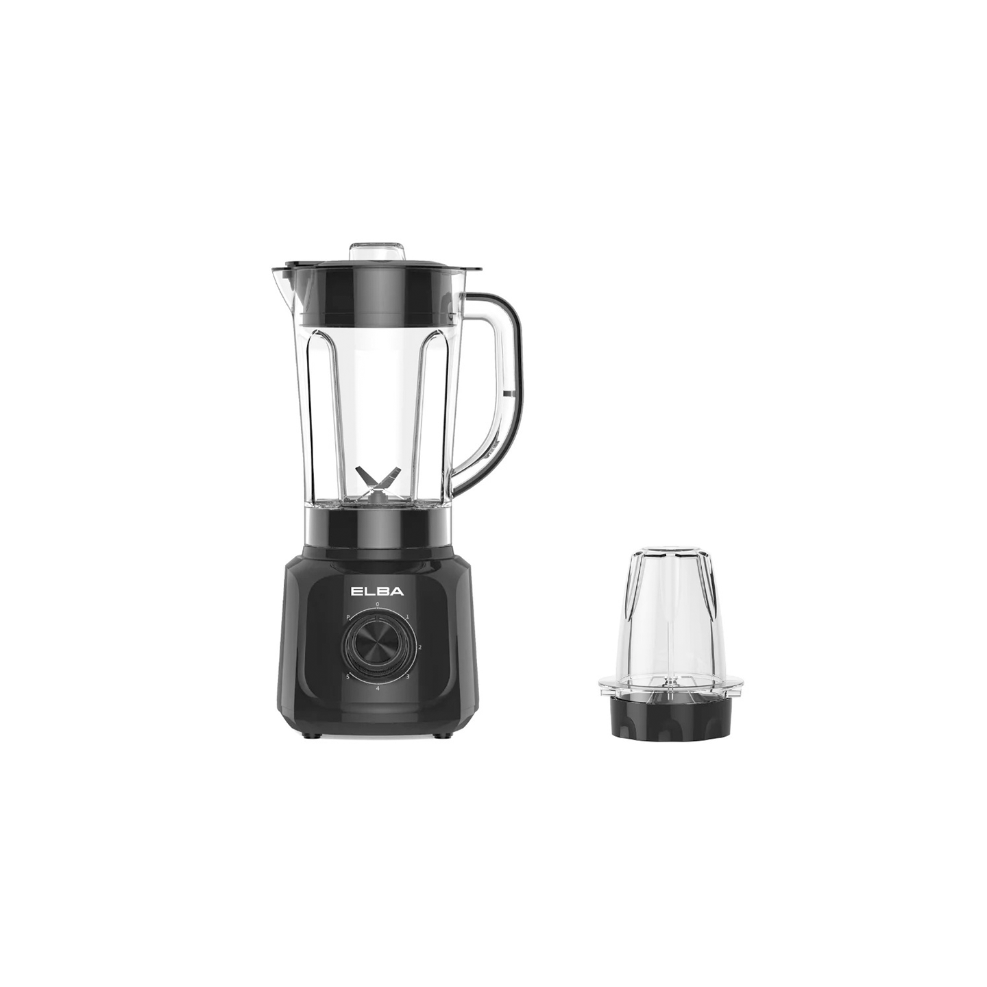 Elba 1.5L Blender With Grinder EBG-R1560(BK)