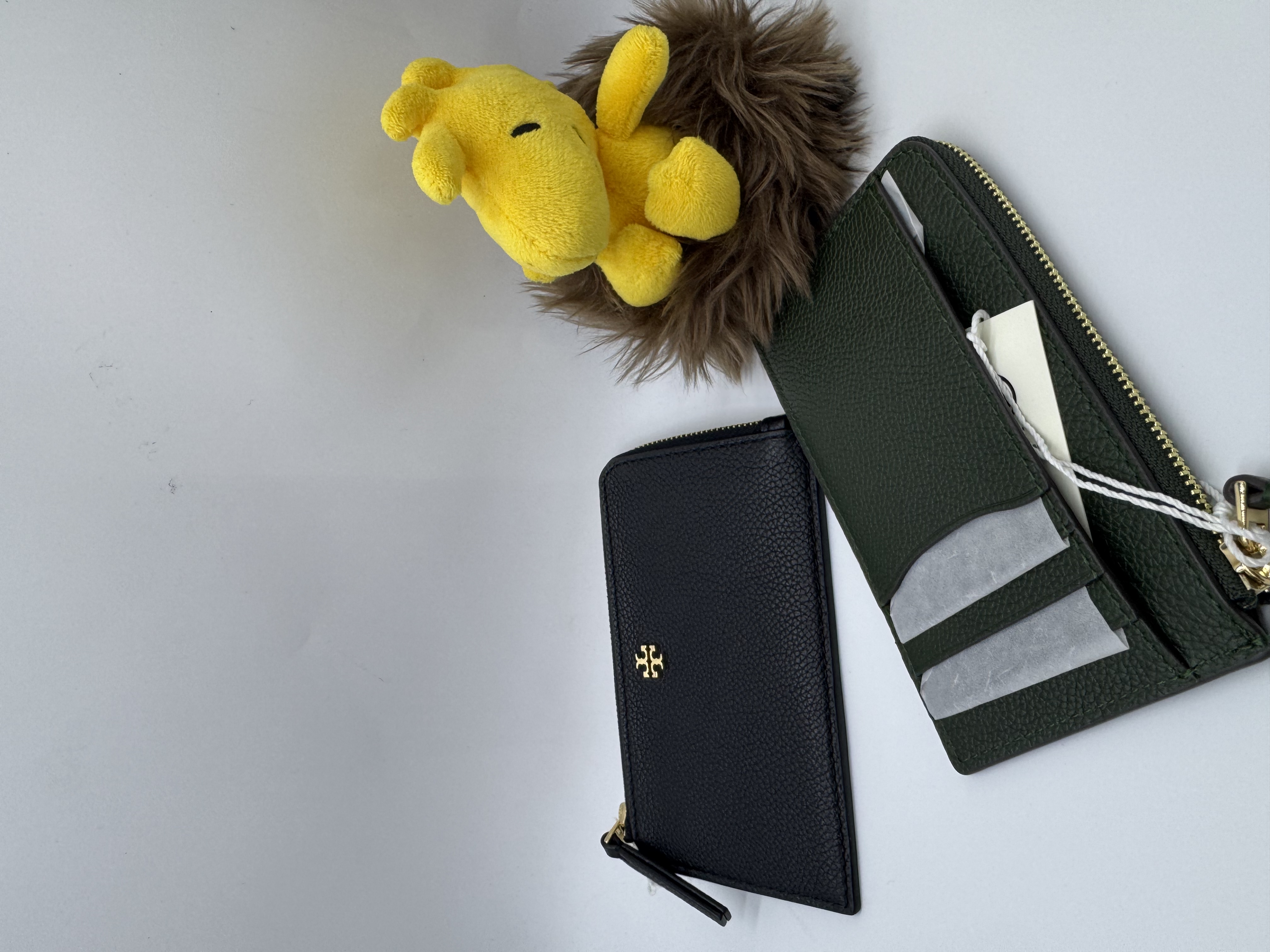 🇨🇦🇺🇸✈️Tory Burch outlet 荔枝角皮L 拉鍊卡包現貨😎