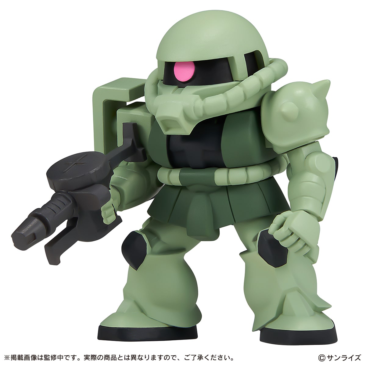 (預訂訂金 $100) (總價 $130) Bandai Gashapon 機動戰士高達 渣古 排隊系列 2 扭蛋 (1套5款) (行版) Gundam Zaku Let's Get in Line 2