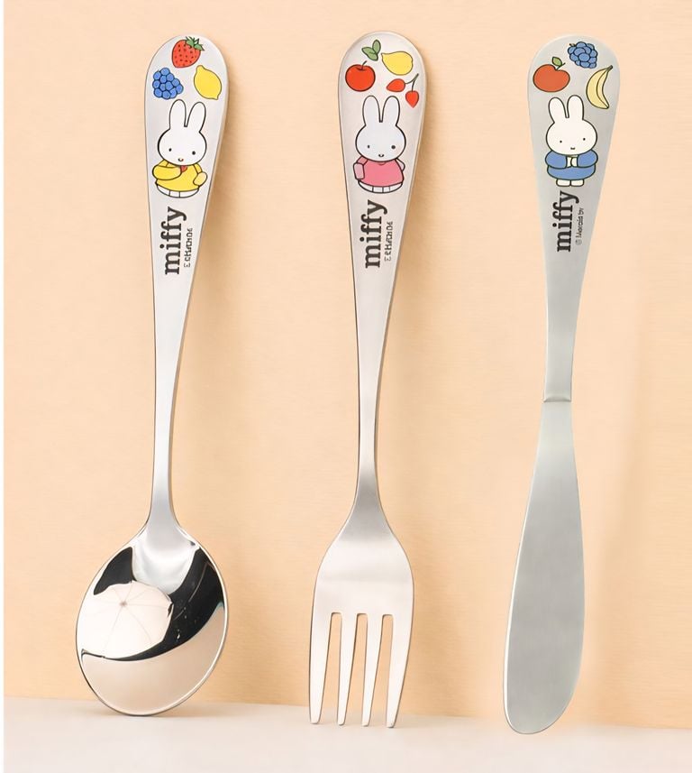 救救3小兔B行動 新登場 [韓國直送] L!fant 304不銹鋼餐具套裝 刀叉匙 