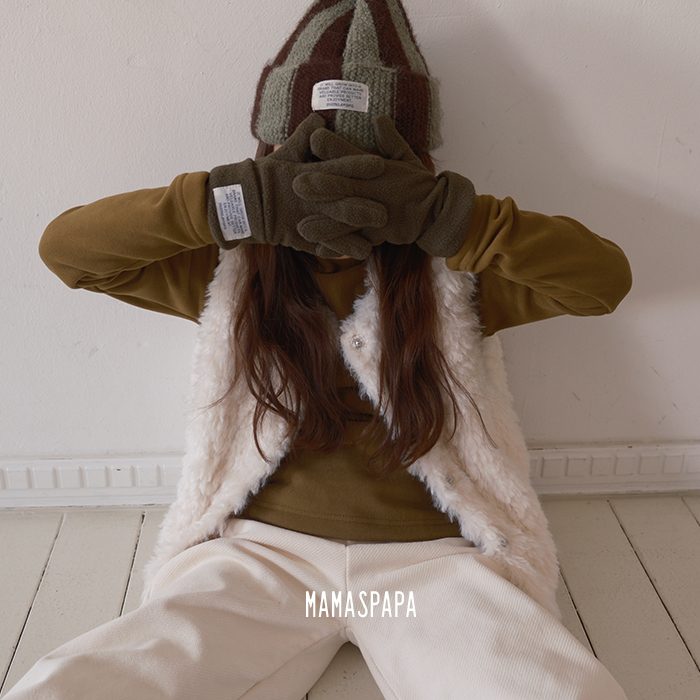 MMSPP | 企領Tee有毛底 (Khaki L108-118)