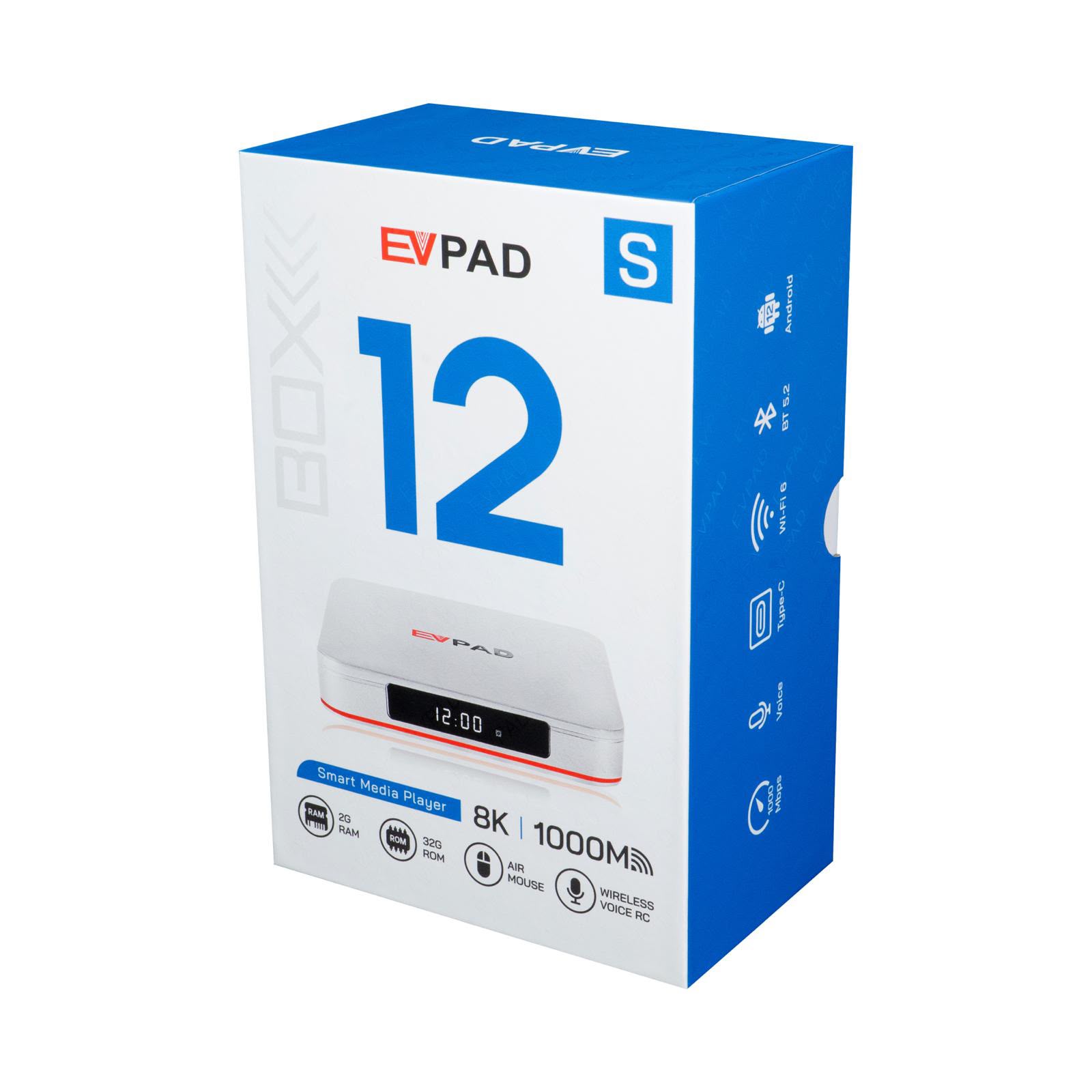 (香港行貨) 易電視 - 易播 EVPAD 12S ANDROID BOX 智能易播盒子 
