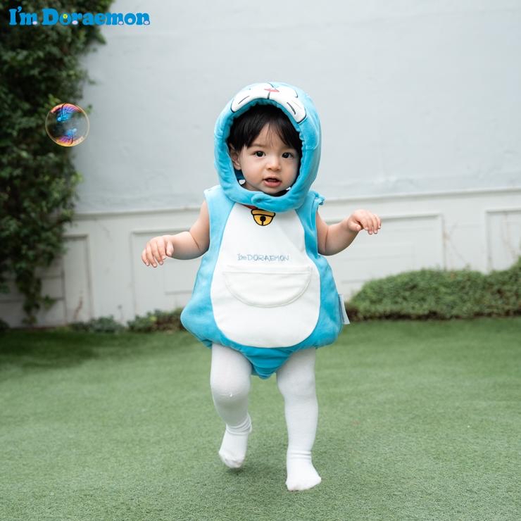 🇯🇵限量預訂 日本直送🇯🇵Just Hug Me系列多啦A夢造型天鵝絨包屁衣帽子套裝