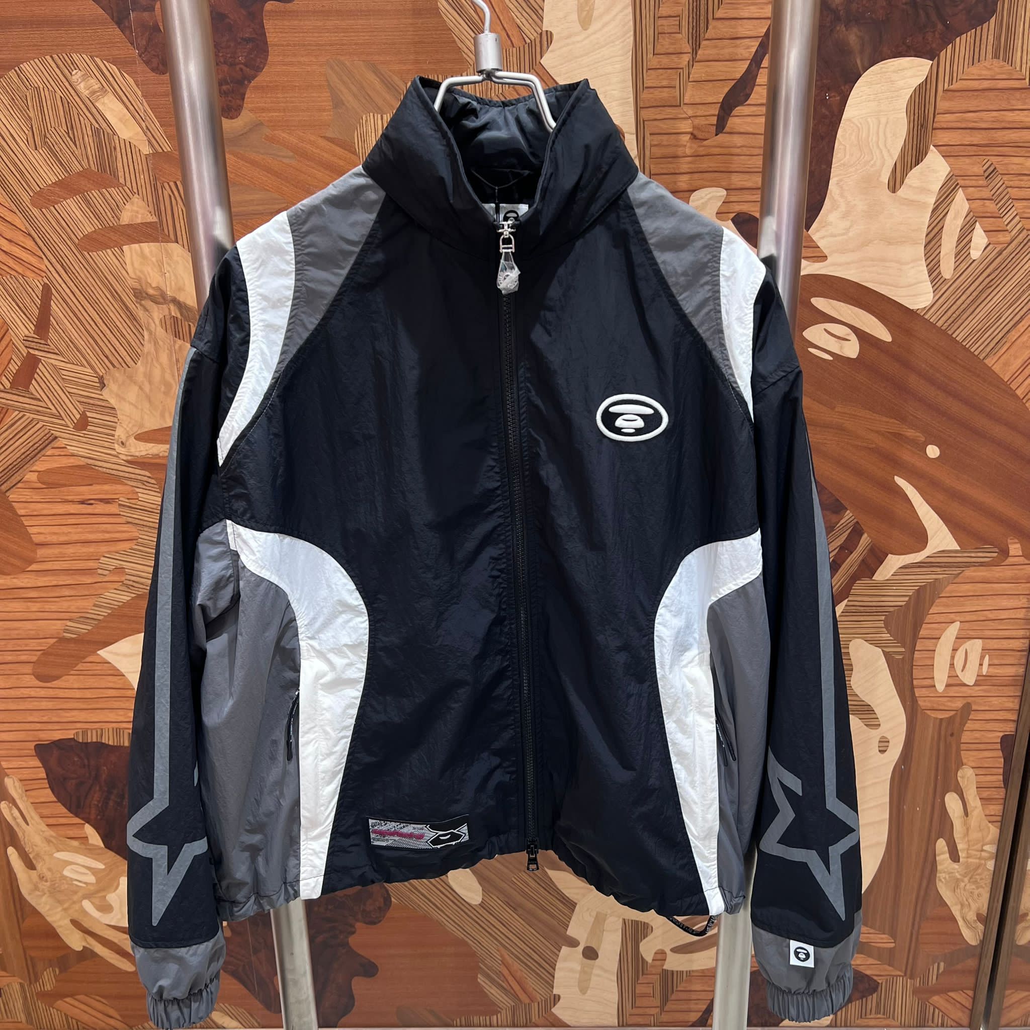 AAPE AAPEUNVS half-zip hooded jacket (7774)