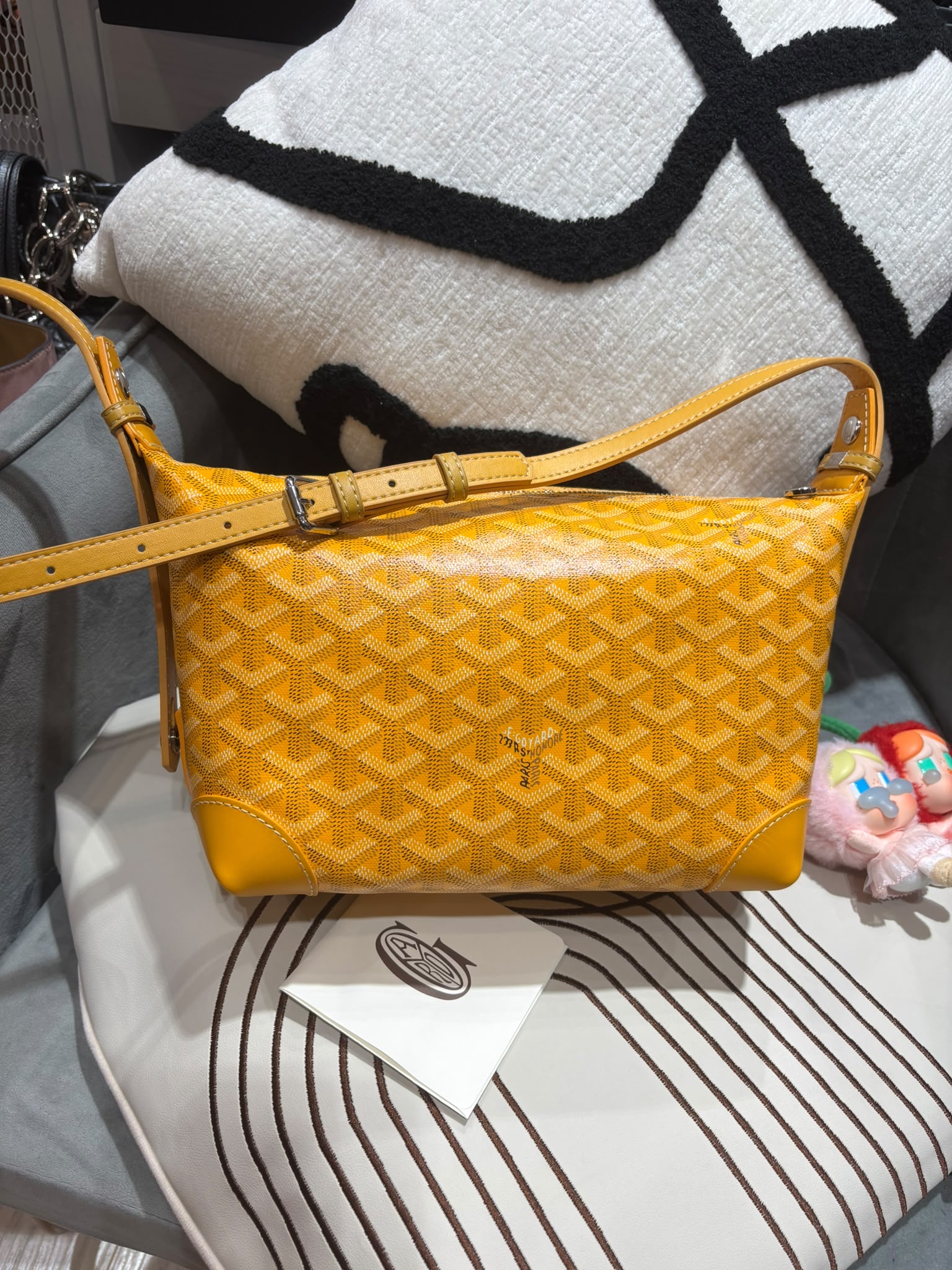Goyard Bowling 25 Toiletry Bag Boeing 25 100%Authentic,99%new ✅已配上斜孭飛原裝肩帶