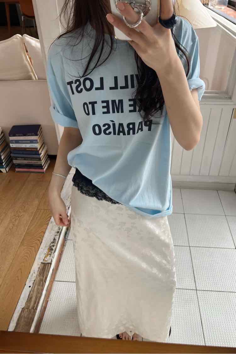 221237 英文字Tee
