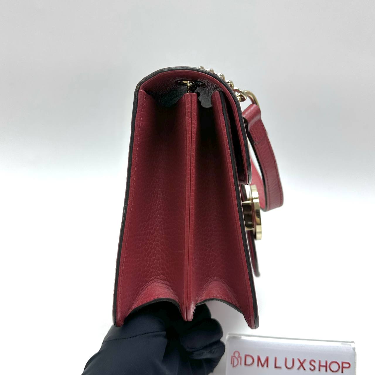 Gucci Red Interlocking GHW