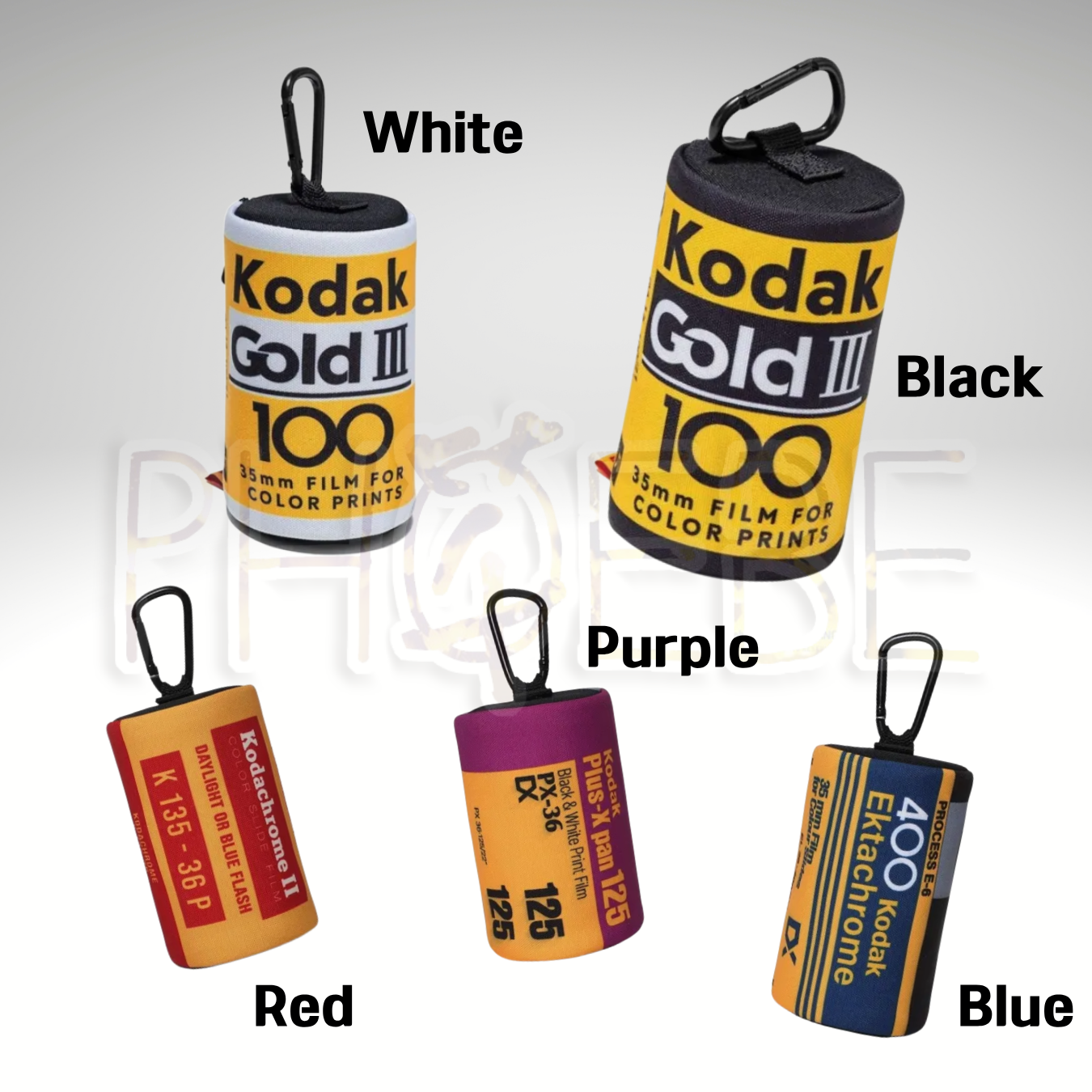 [Kodak] 菲林筒鑰匙扣Pouch (5款)