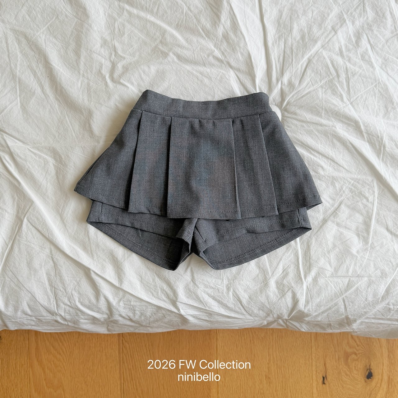 Ninibello | Rosé Pleated Skirt 