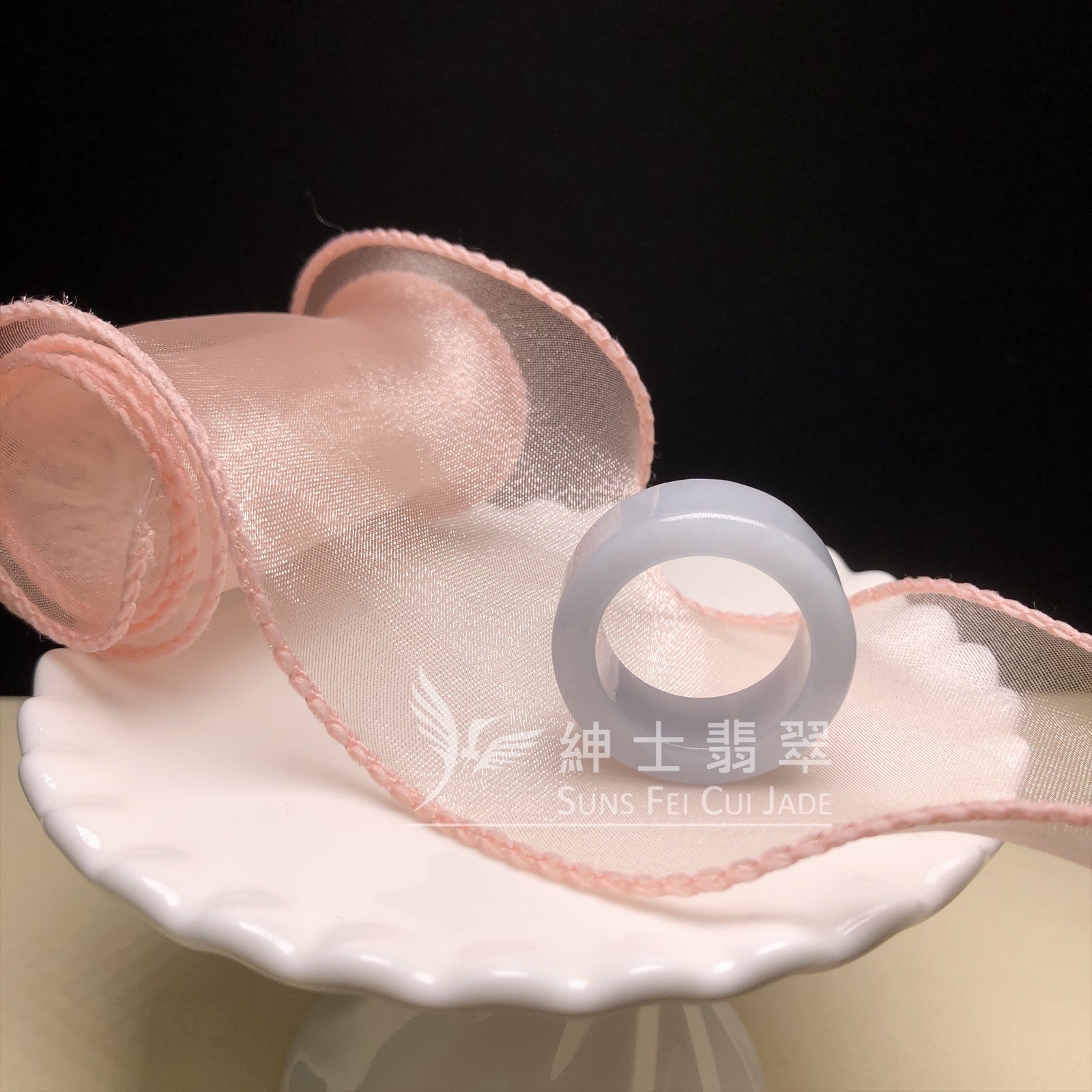 翡翠斑指 （港圈26）D00282