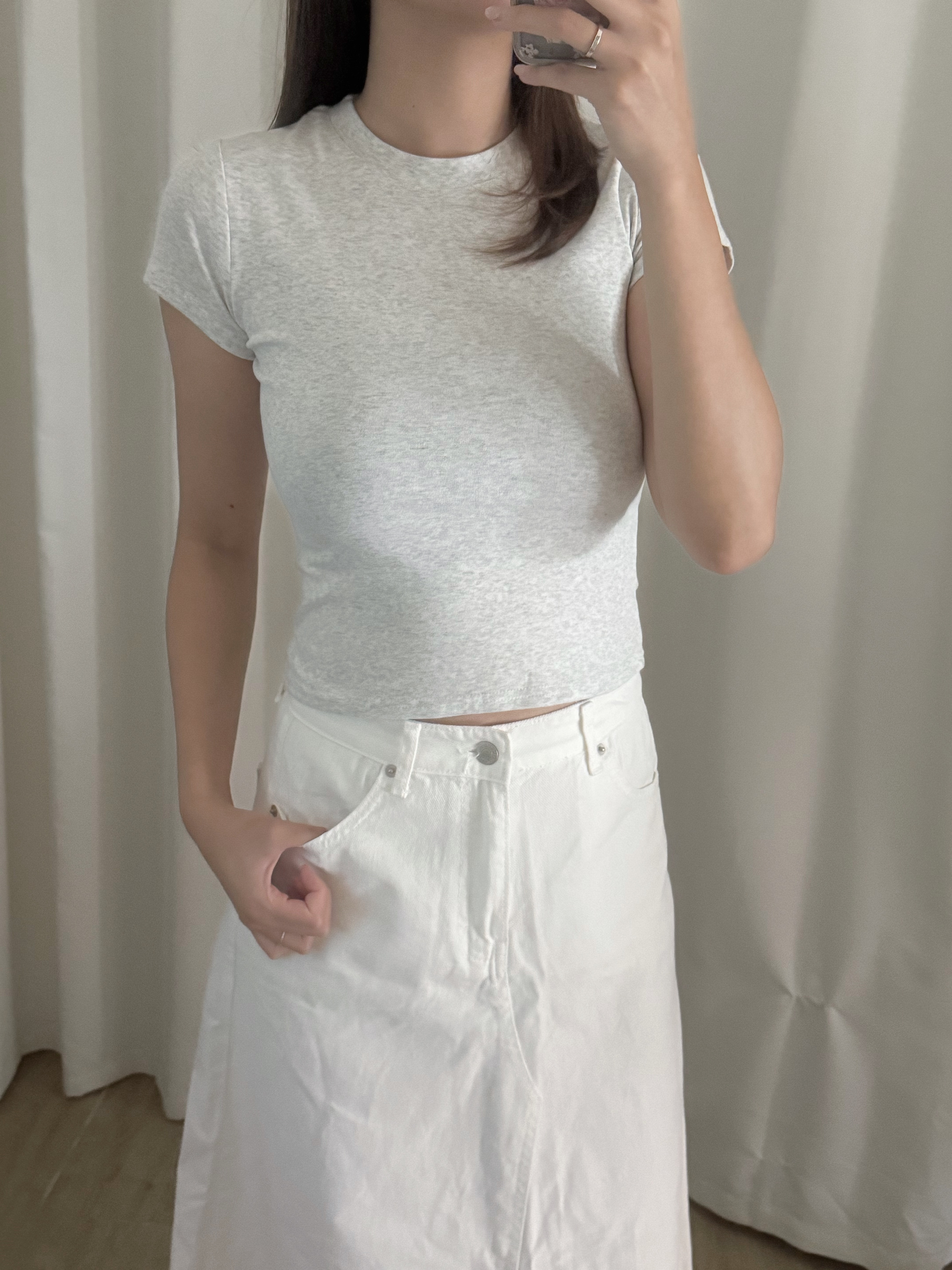 [basic tee]簡約親膚圓領短袖上衣(八色入)