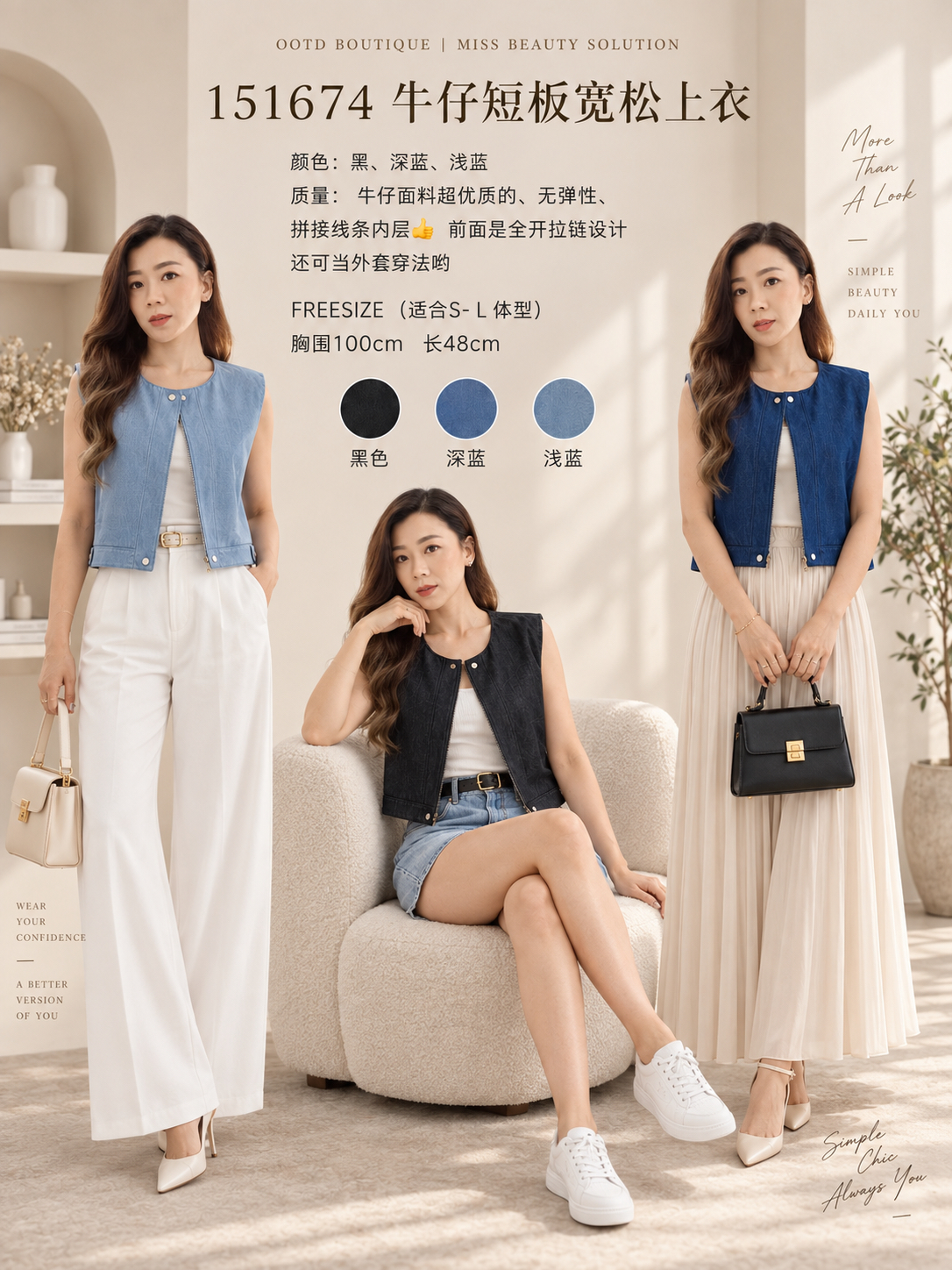 151674 PREMIUM JEANS BLOUSE 