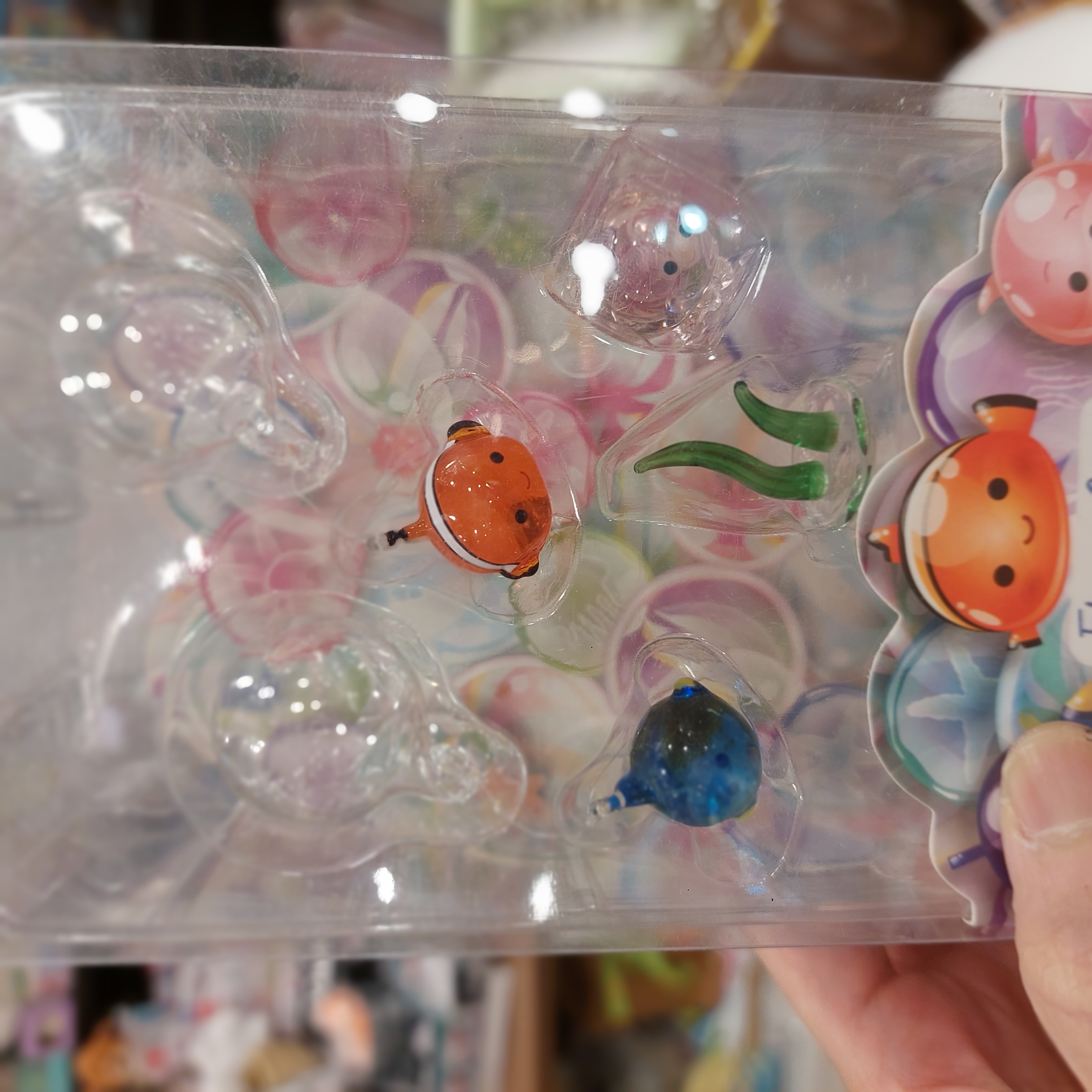 原裝日本 Finding Nemo 海底奇兵 玻璃浮水 裝置擺設