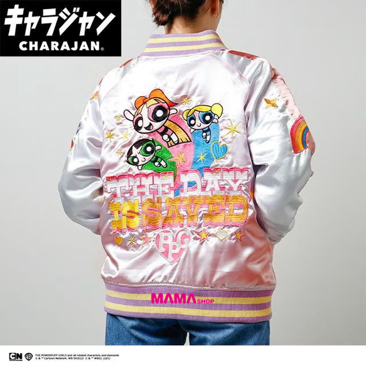 日本直送 MARUSHIN ✕ 飛天小女警刺繡外套