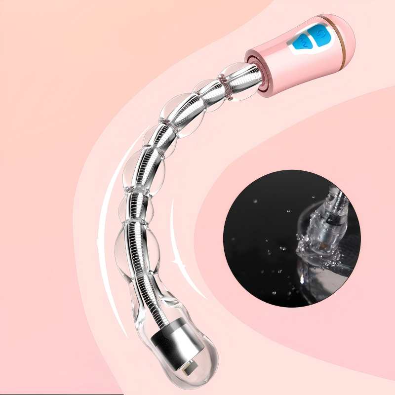 震动拉珠肛塞按摩振动棒女用自慰器具电动后庭情趣成人性用品
