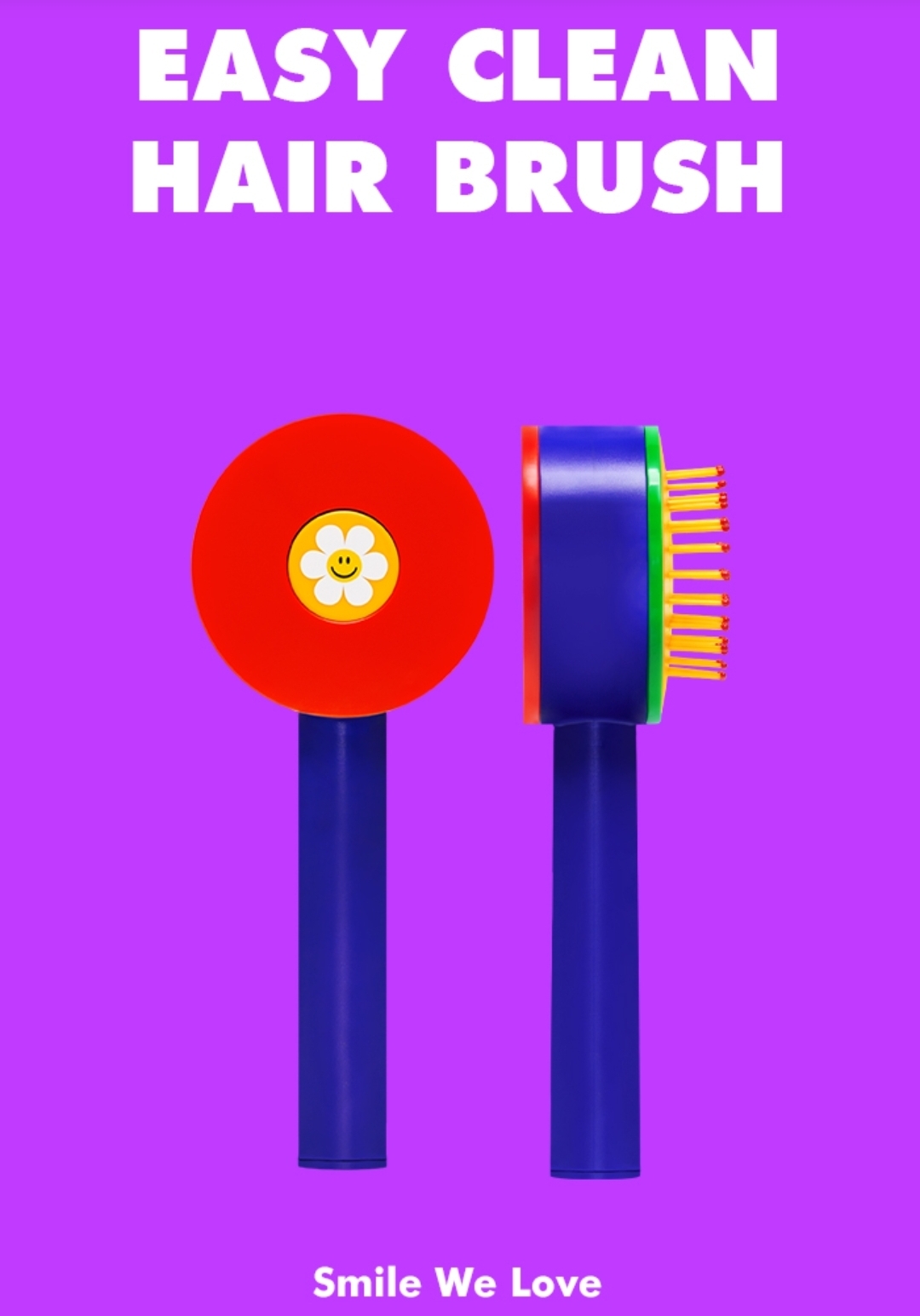 Wiggle Wiggle Easy Cleaner Hair Brush