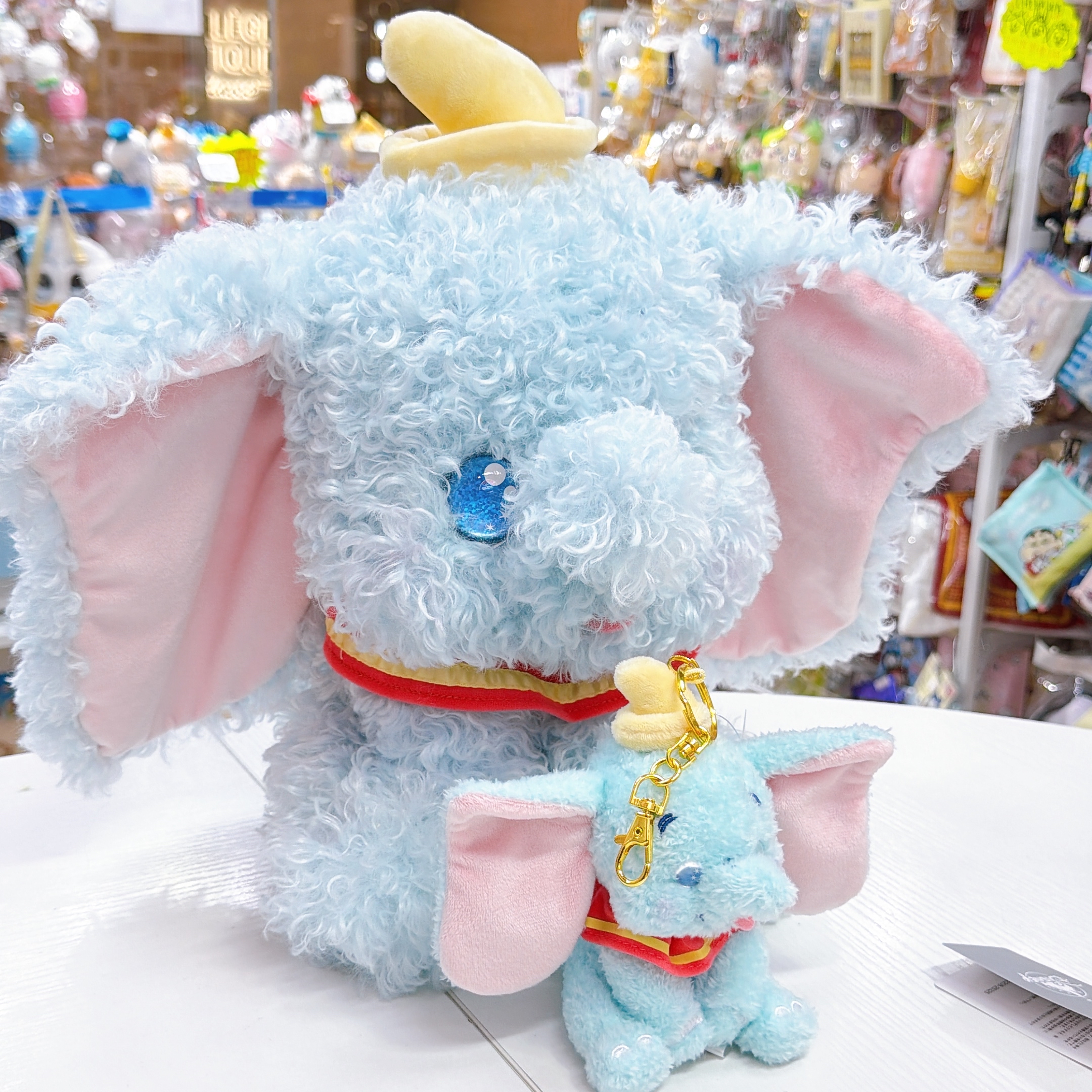 日本直送東京迪士尼限定新款小飛象bling bling 眼系列公仔