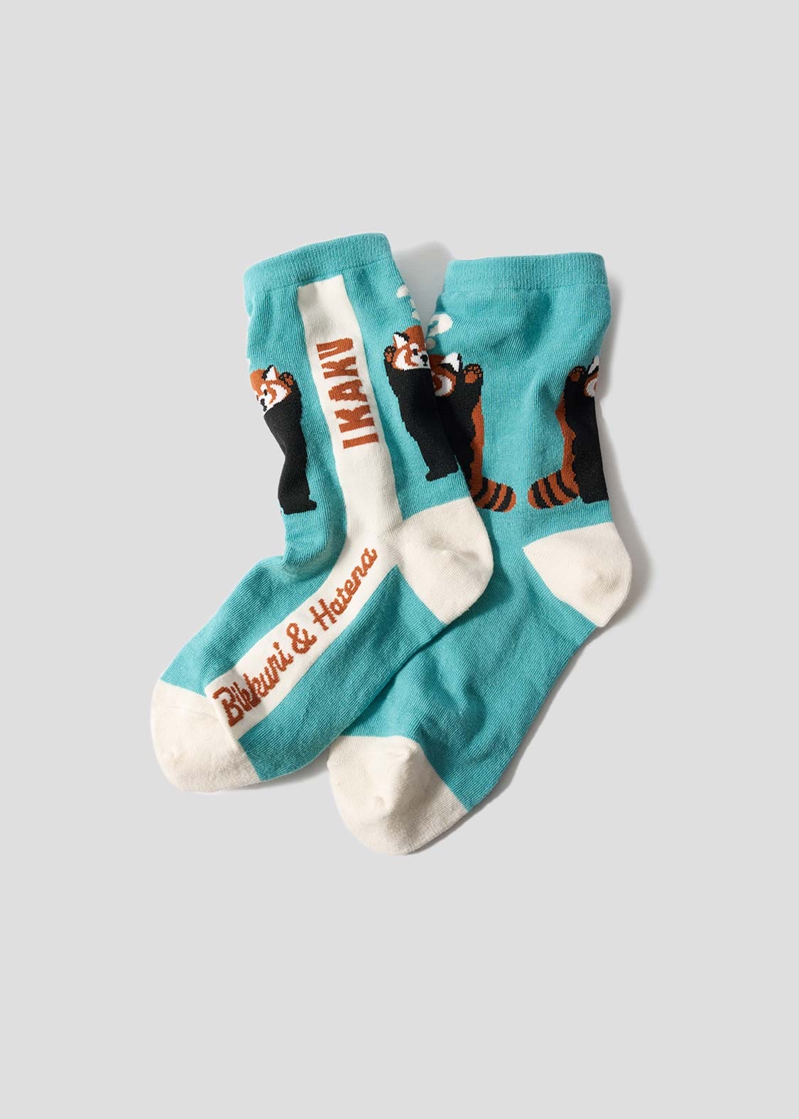 📦訂購 日本限定 graniph IKAKU Red Panda 小熊貓 中筒襪