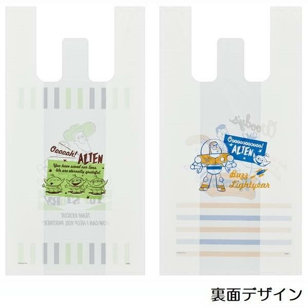 [現貨] [日本直送] TOYSTORY｜ 反斗奇兵 ｜ 塑膠手提袋 2款各5枚入 ｜ M SIZE 約H49xW25xD14cm  {TF2412026}