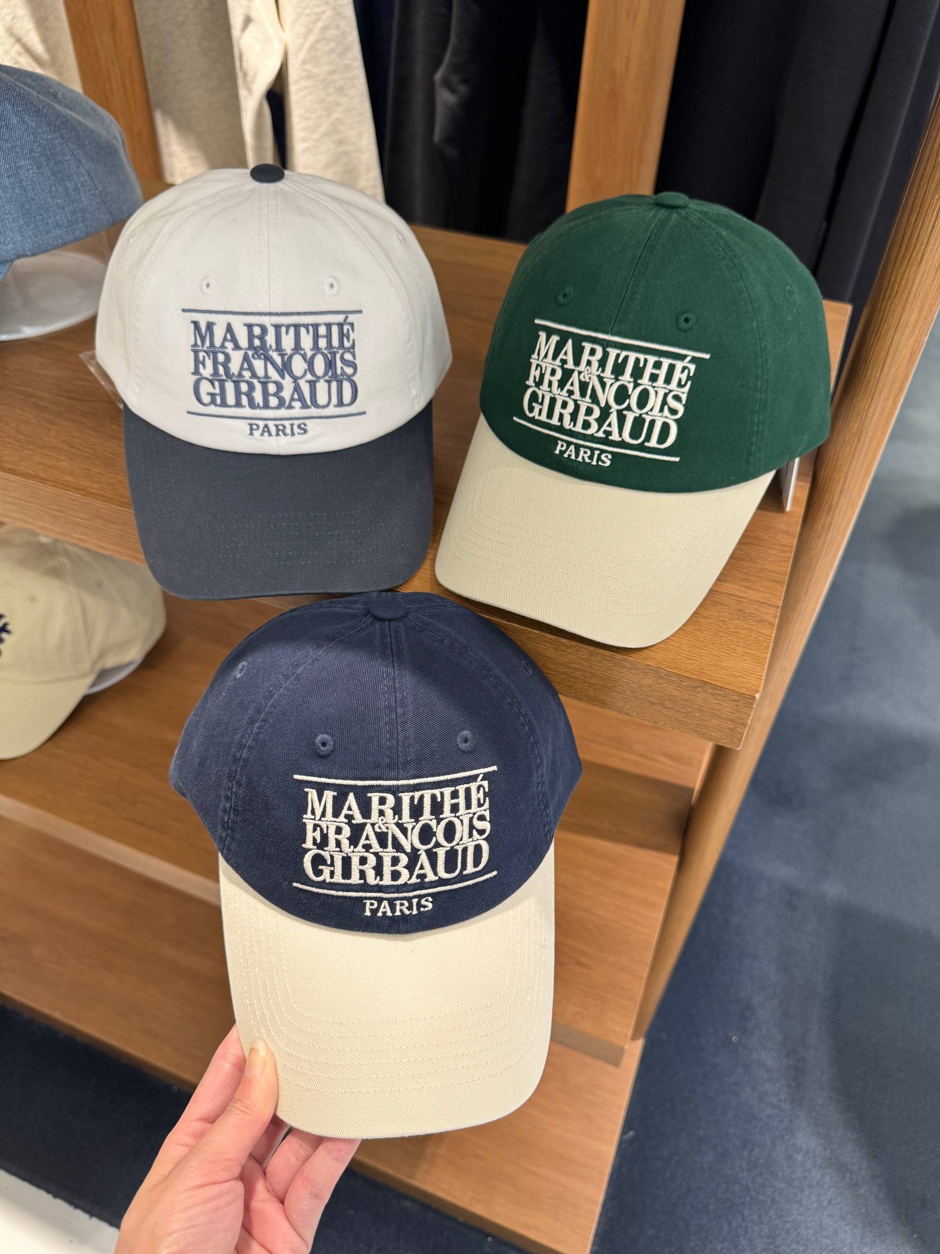 🇰🇷Marithe 拼色棒球帽✨