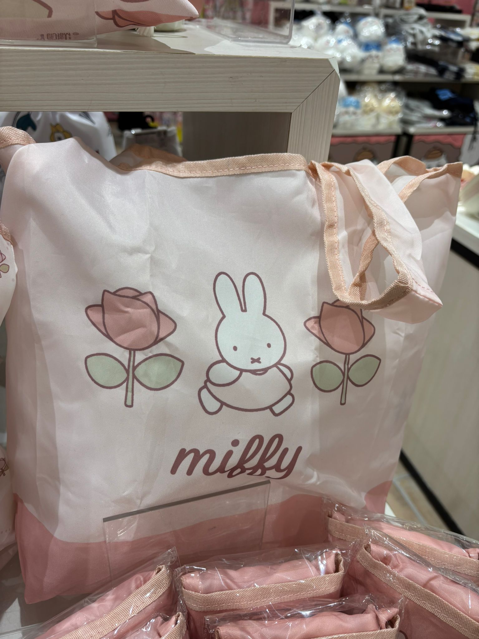 MIFFY ROSE ECO BAG 環保袋 全身 大圖案