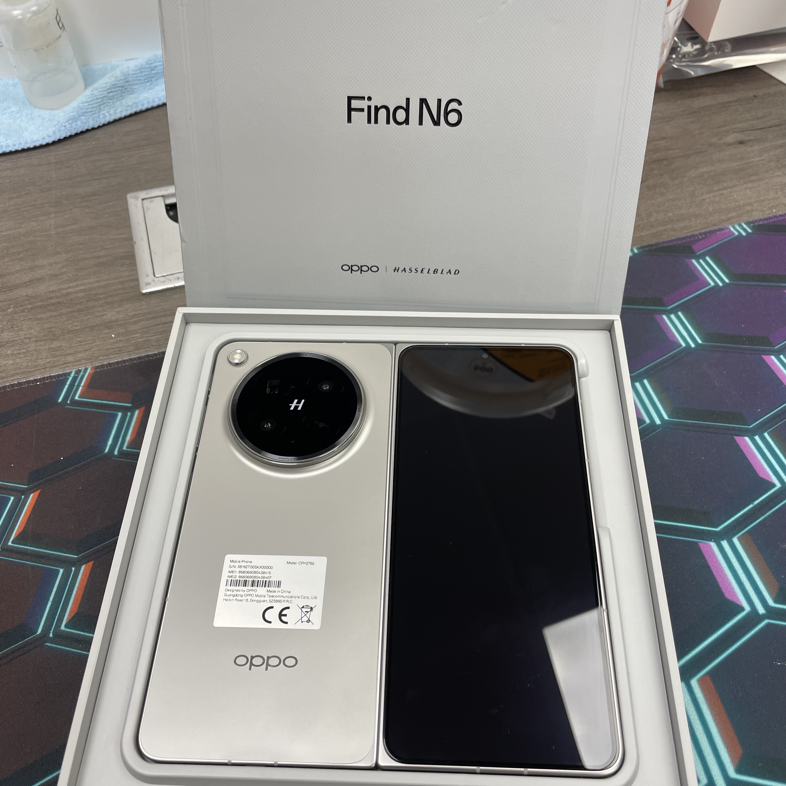 *6717 Oppo Find N6 完美機 16+512GB 灰色 gray
