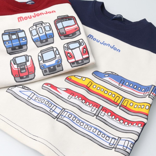 🆕【⭐訂購⭐】 🇯🇵日本直送🌀 手繪風火車印花 抓絨衛衣［2款選］🌀[ELBA-0063][260307]