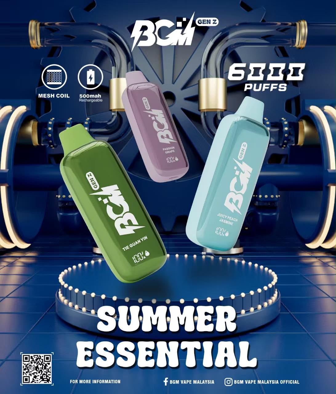 𝐁𝐆𝐌 𝐆𝐄𝐍 𝐙 𝟔𝟎𝟎𝟎 𝐩𝐮𝐟𝐟𝐬