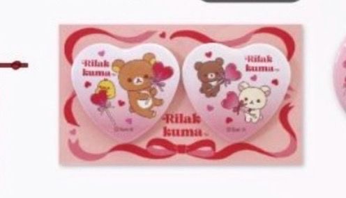 鬆弛熊情人節限定