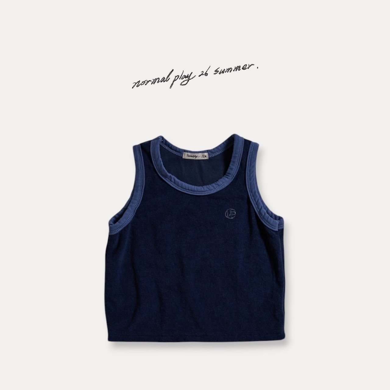 Normalplay | Sleeveless (Navy M 95-100)