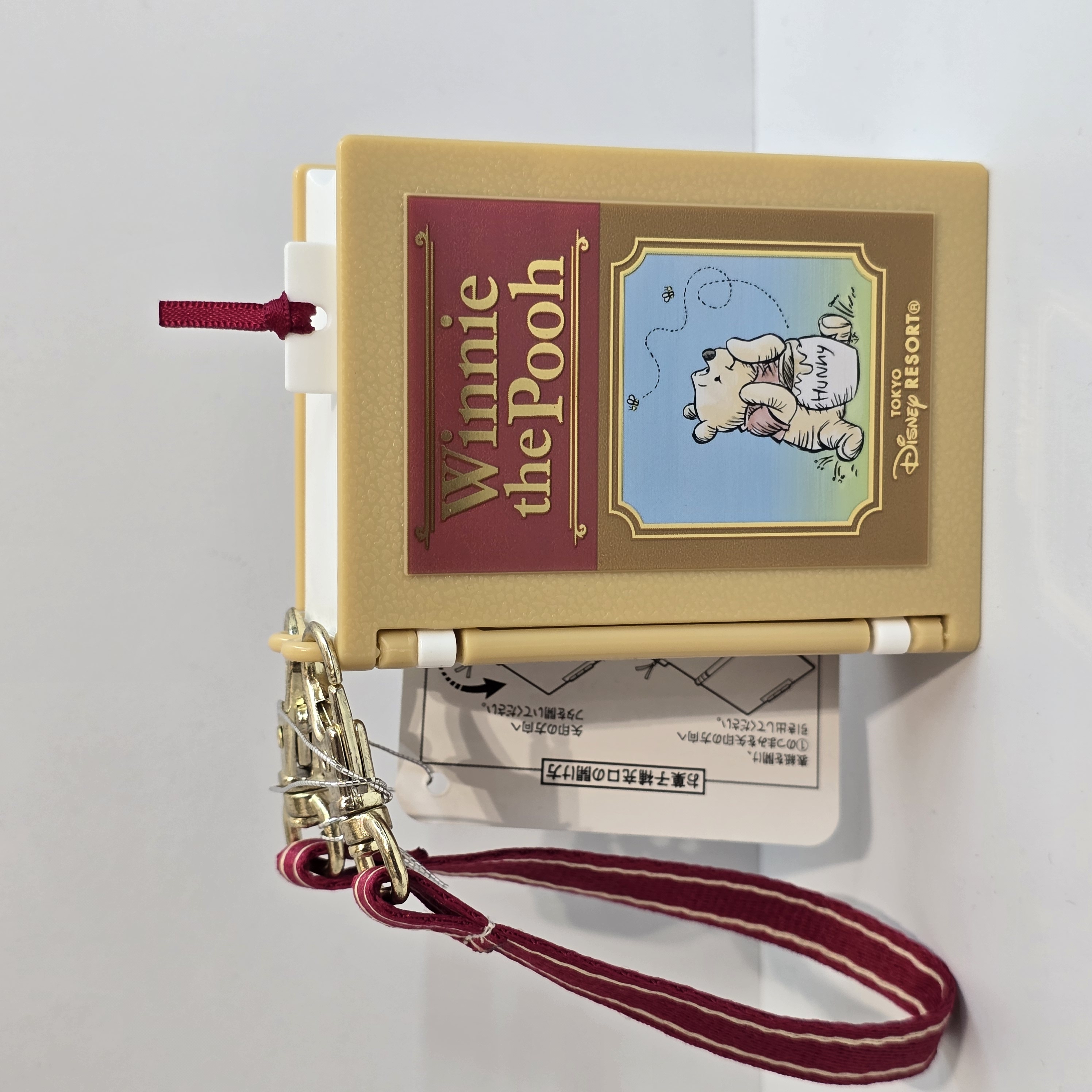 現貨 樂園限定 Winnie the Pooh 書本型糖盒