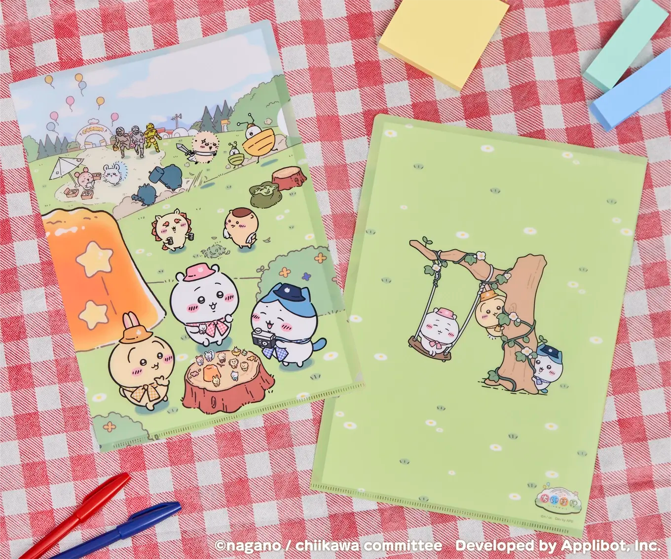 日本 Chiikawa Pocket 野餐款 A4 File