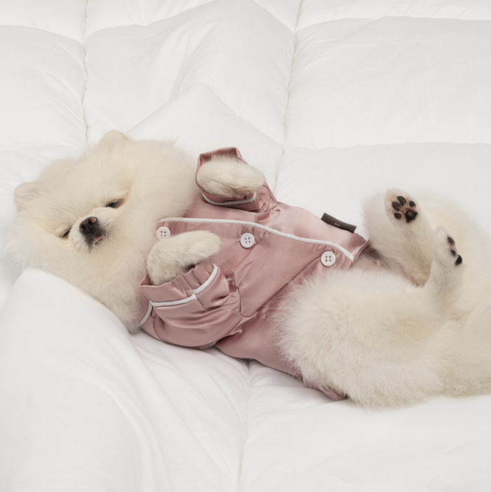 *SuperPet🇰🇷狗狗高級絲綢風睡衣