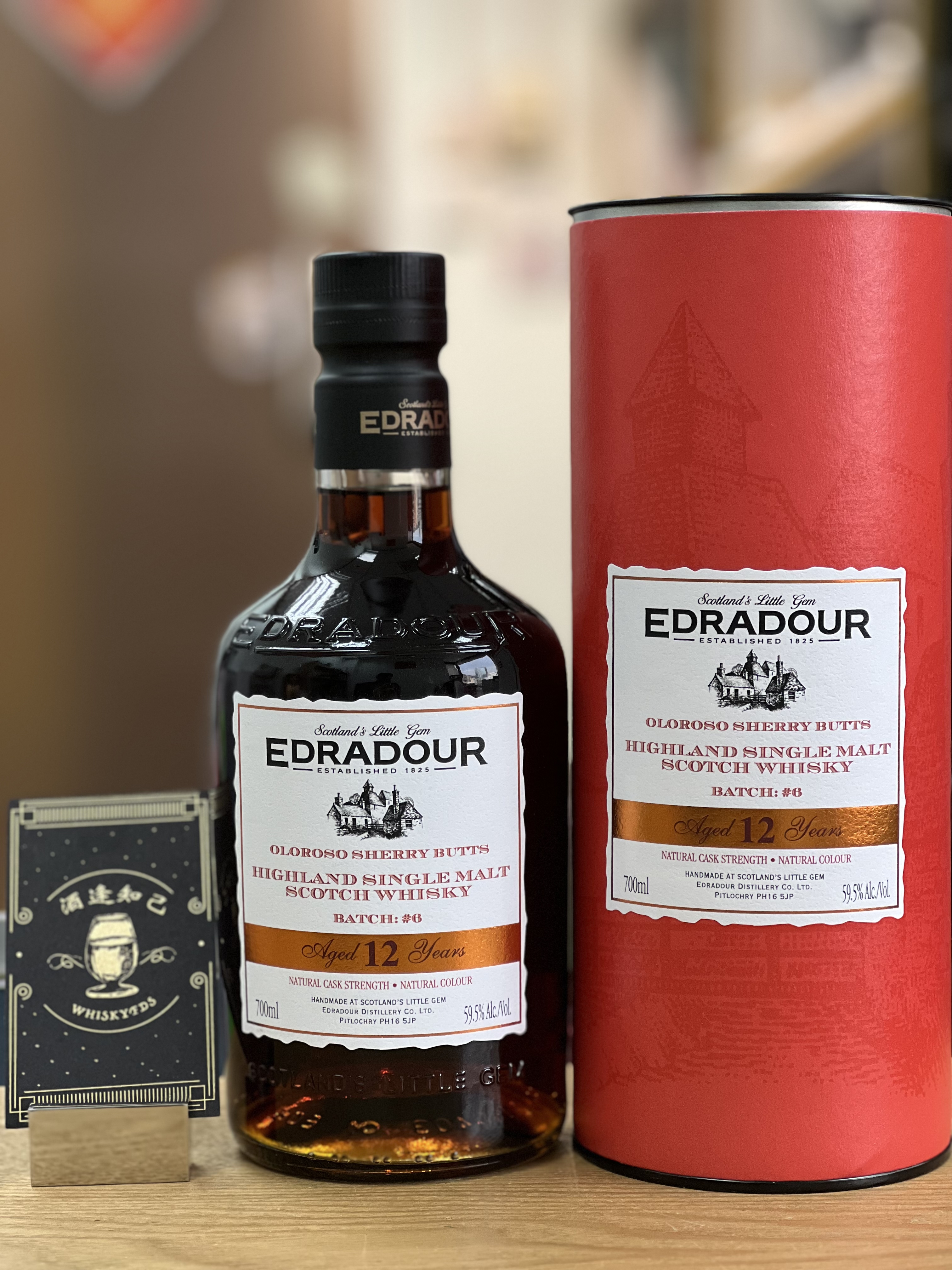 Edradour 12yo cask strength batch 6