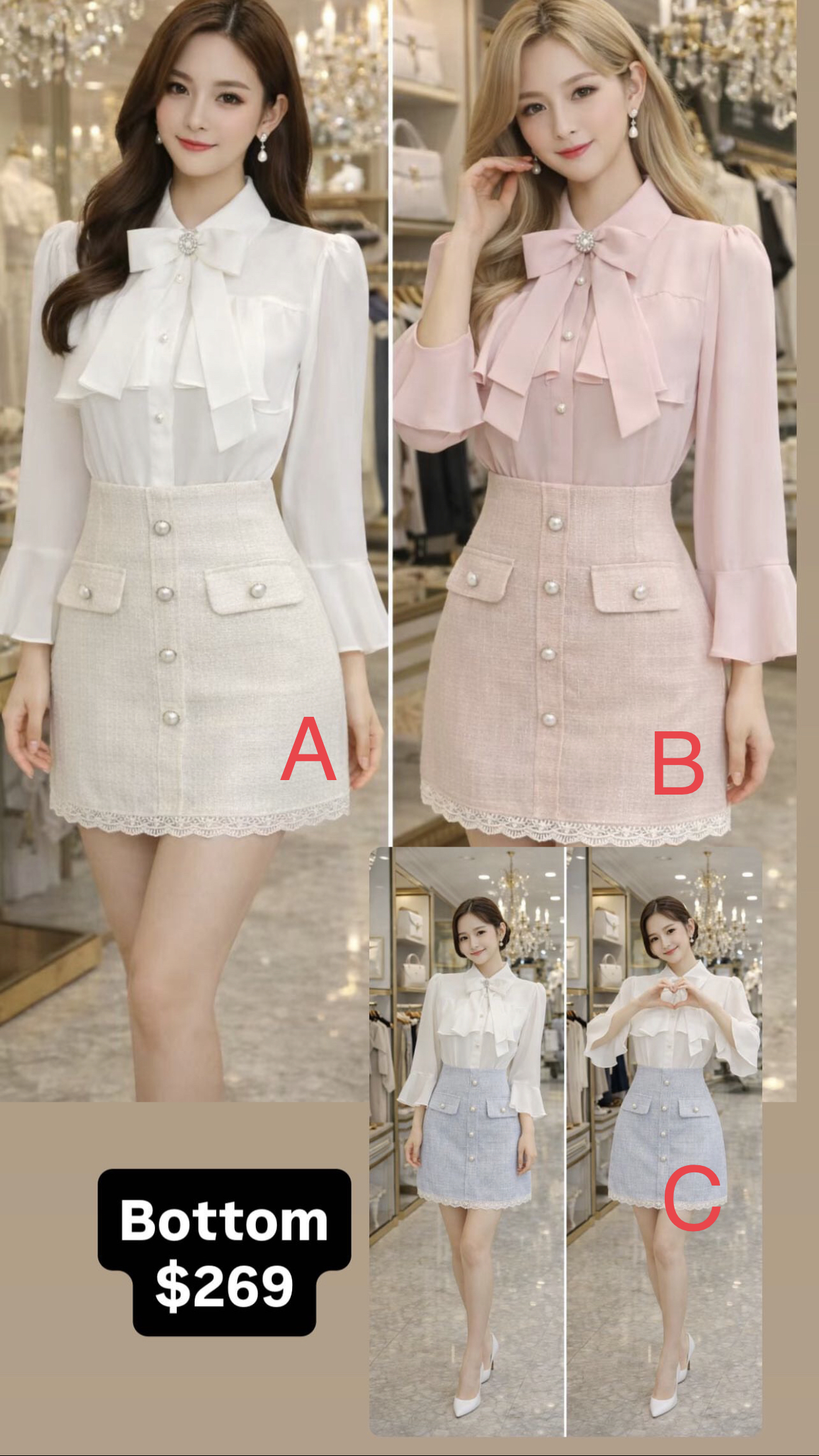 🇰🇷🇰🇷新款速遞21/4🔥🔥Bottom11295#ff2914