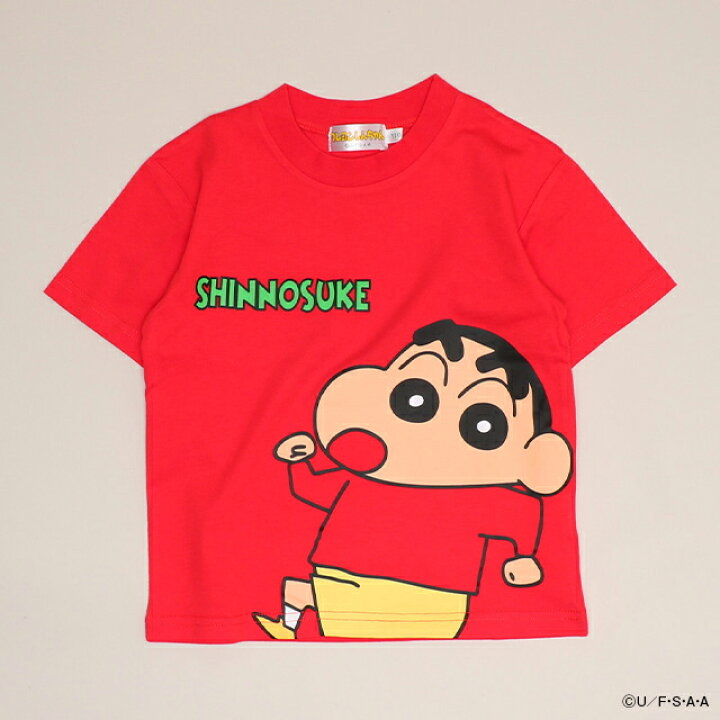 🇯🇵預訂 日本直送🇯🇵Babydoll x蠟筆小新系列人物前後大印花短袖T恤