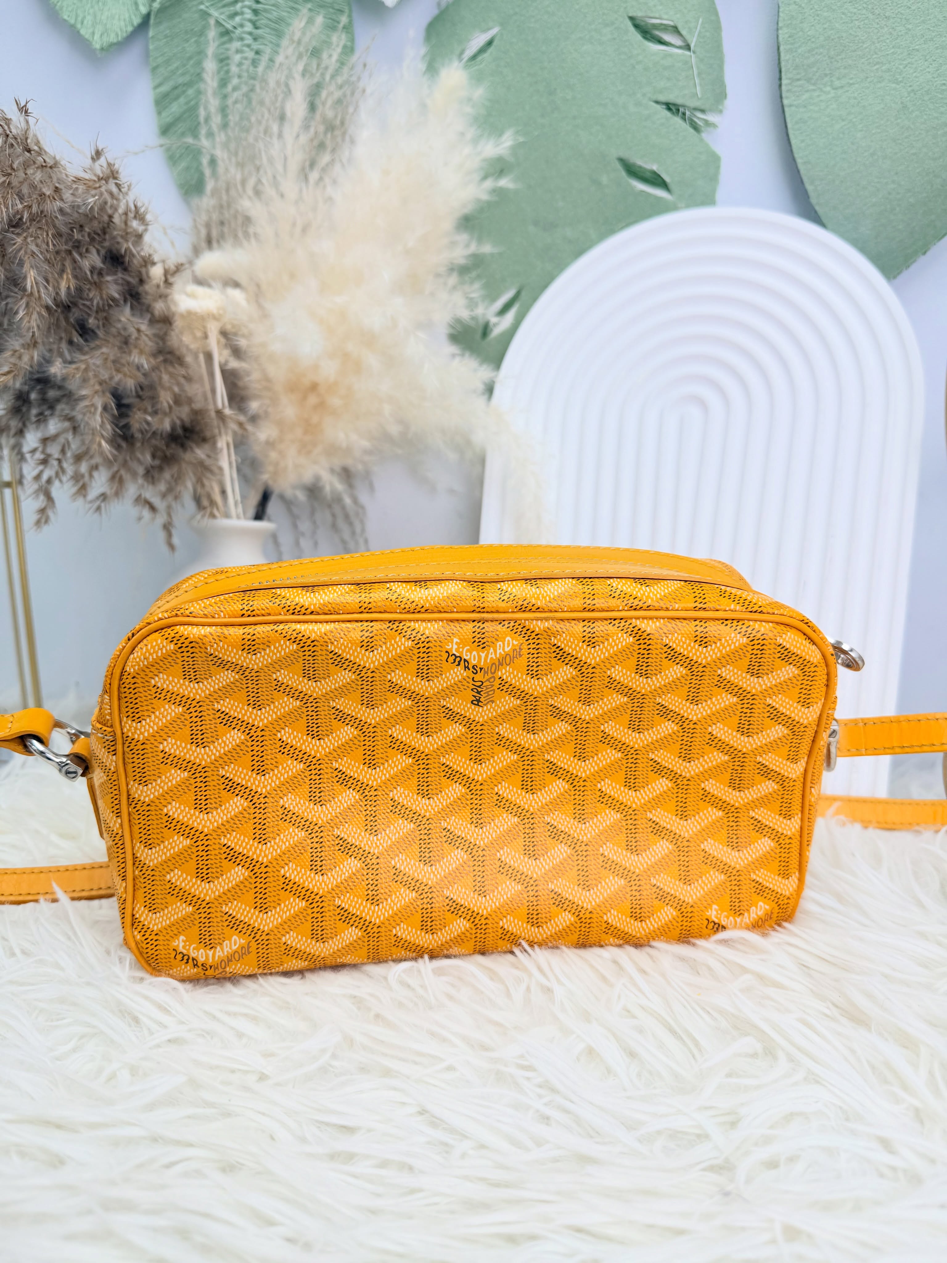 Goyard👜 PRE OWNED 🛍️黃色相機包🧡💛