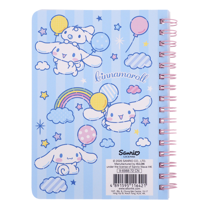 Cinnamoroll Mini Wire-O Notebook 線圈簿