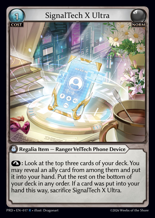 SignalTech X Ultra / PRD-017 (R)