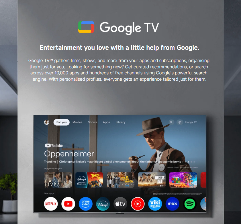 Xiaomi 65-inch A Pro 2026 4K QLED Google TV (L65MB-APSEA)